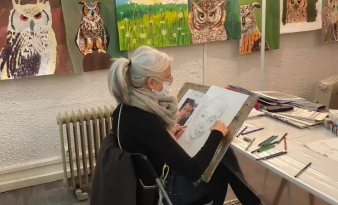 Cours de dessin, Lyon 6, Atelier 61