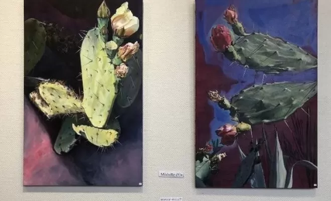 Exposition de peinture, Lyon 6, Atelier 61